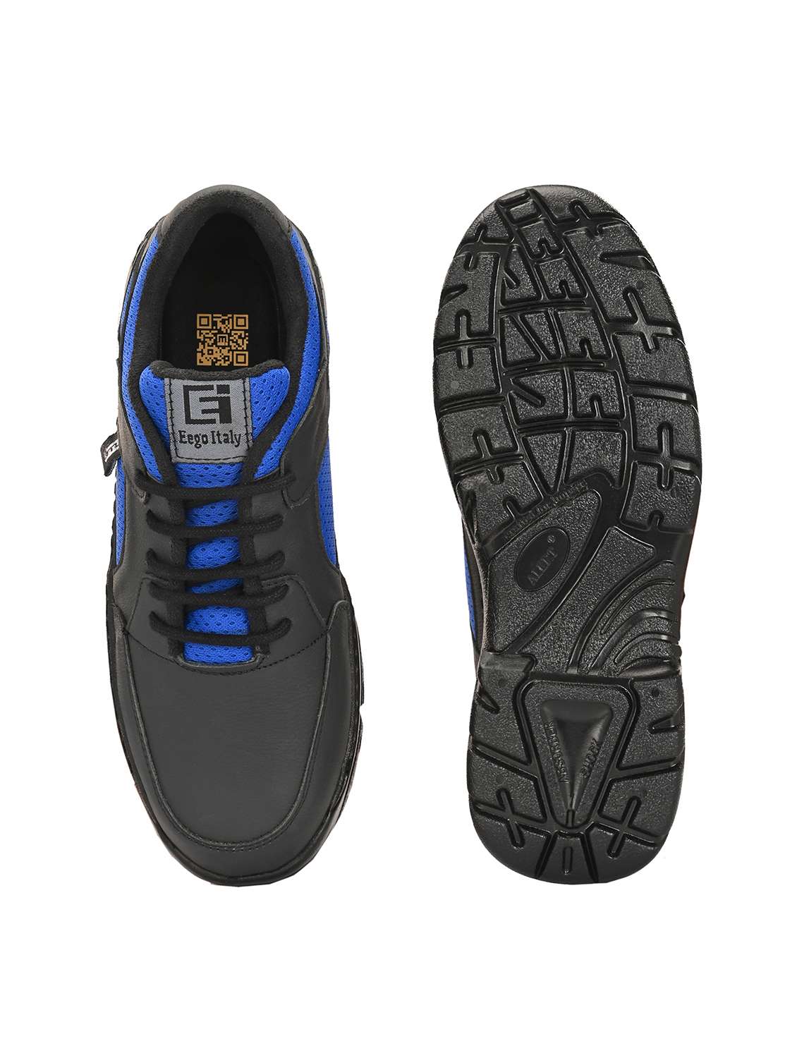 men black lace up casual shoe - 21763337 - Standard Image - 4