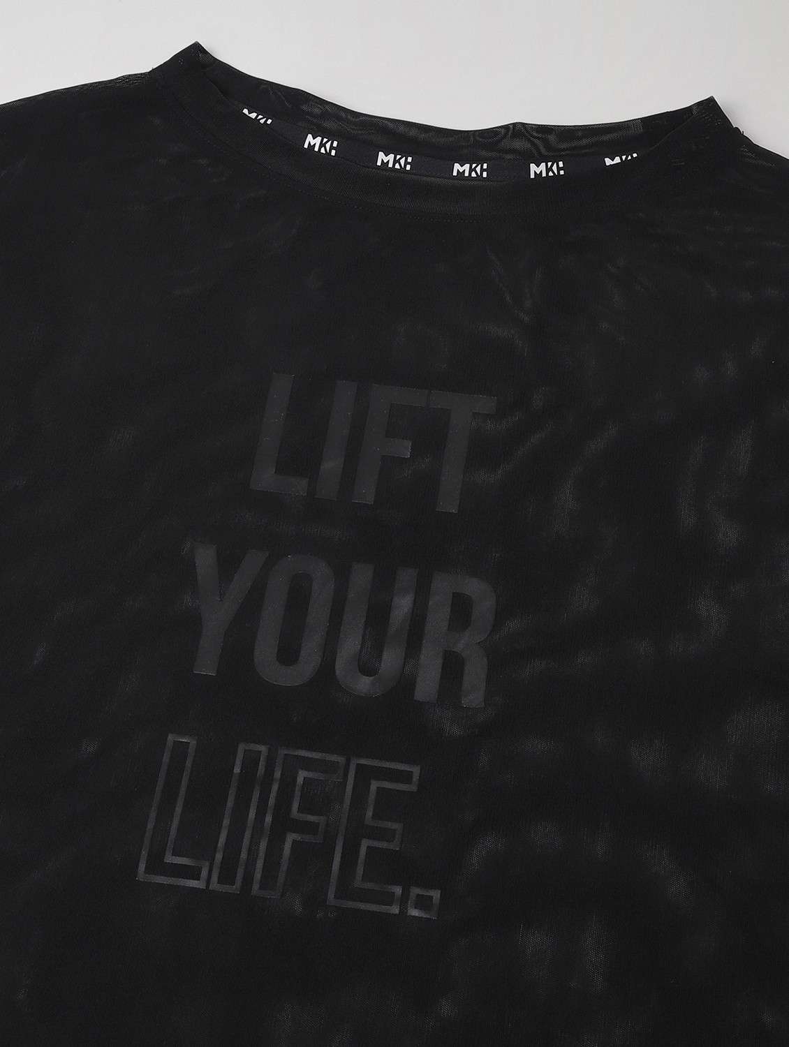 women black typographic long sleeve sport t-shirt - 21763376 - Standard Image - 6