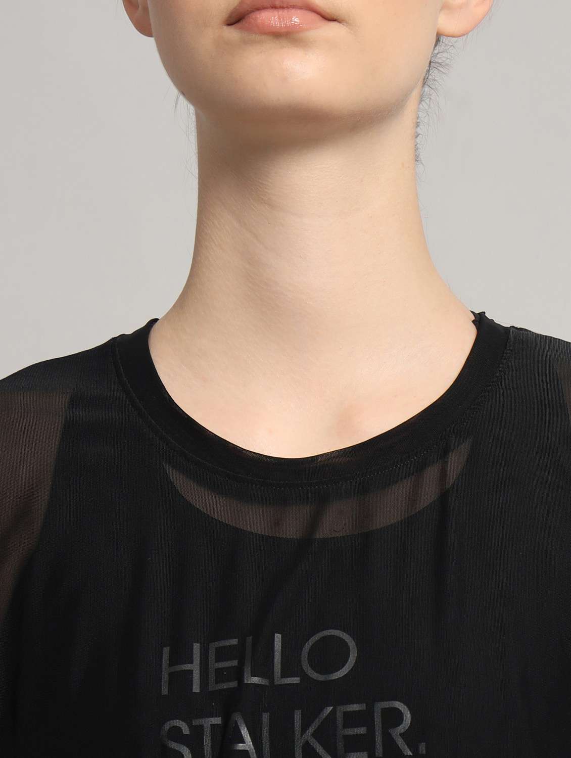 women typographic printed mesh sports t-shirt - 21763454 -  Standard Image - 6