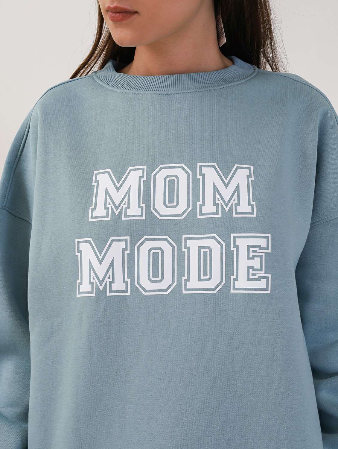 women long sleeve oversized sweatshirt - 21764138 -  Standard Image - 4