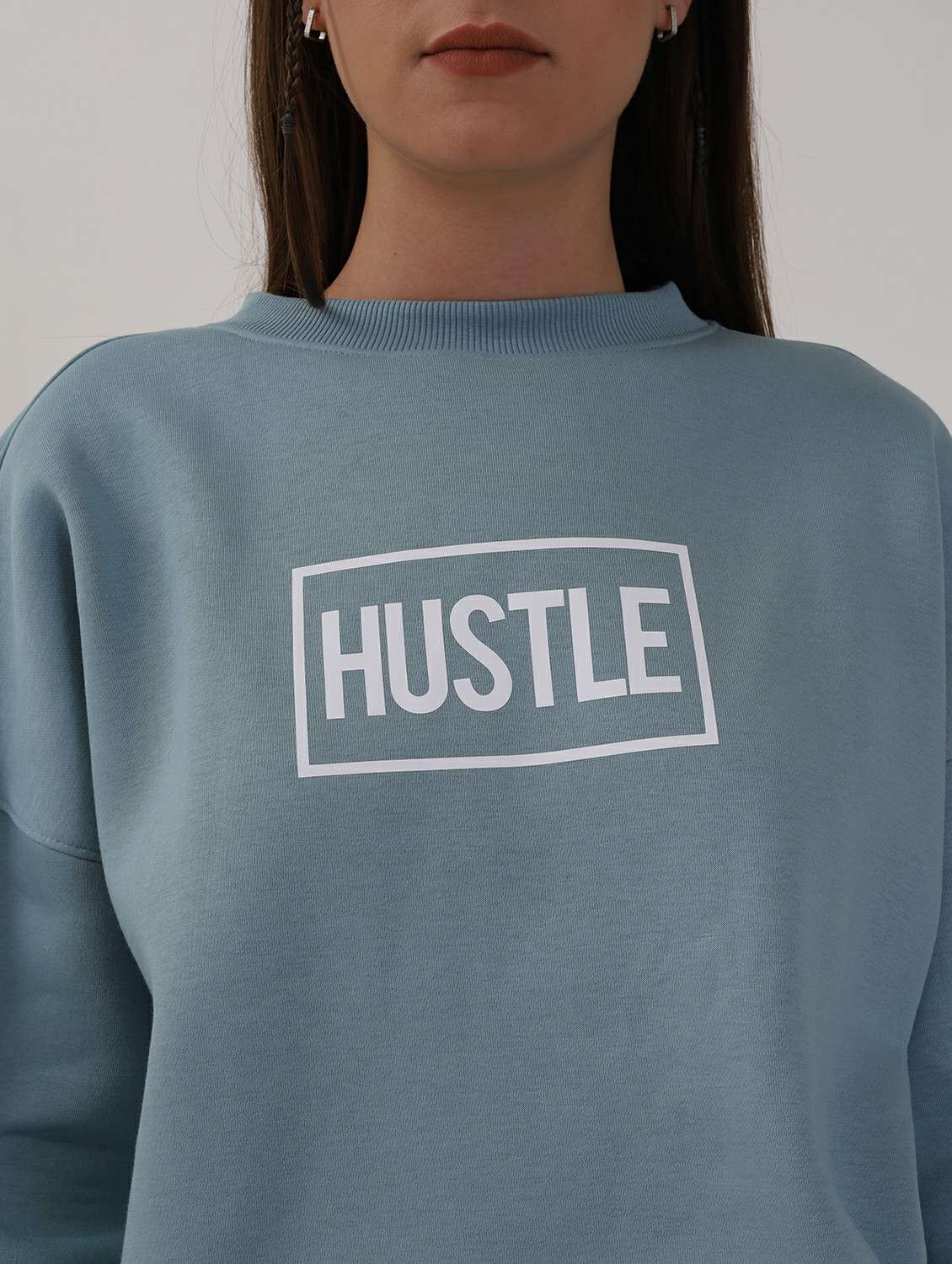 Women Long Sleeve Oversized Sweatshirt - 21764142 -  Standard Image - 4