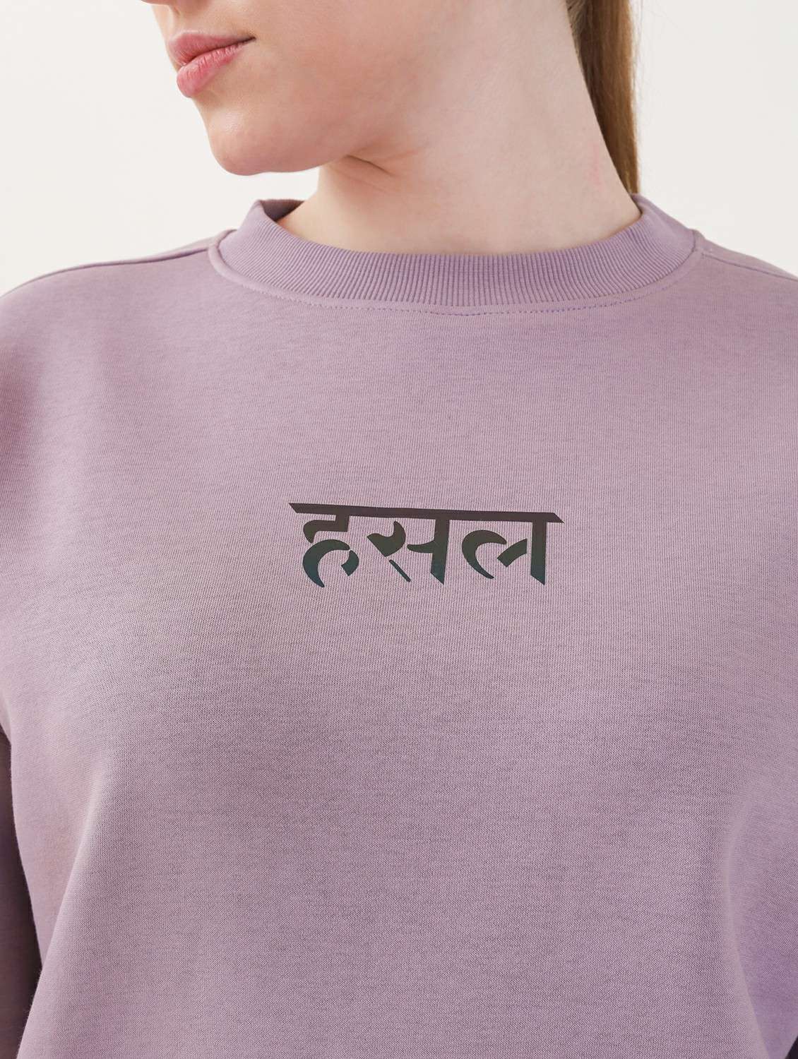 women long sleeve oversized sweatshirt - 21764145 -  Standard Image - 4