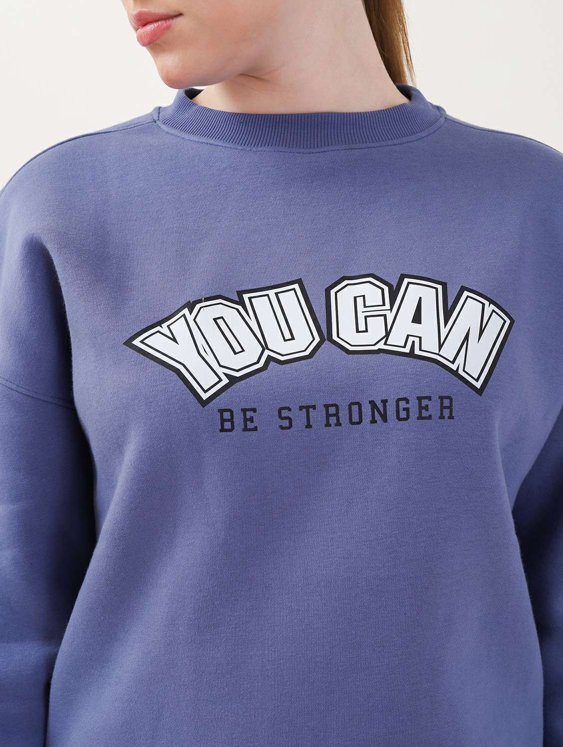 women long sleeve oversized sweatshirt - 21764147 -  Standard Image - 4