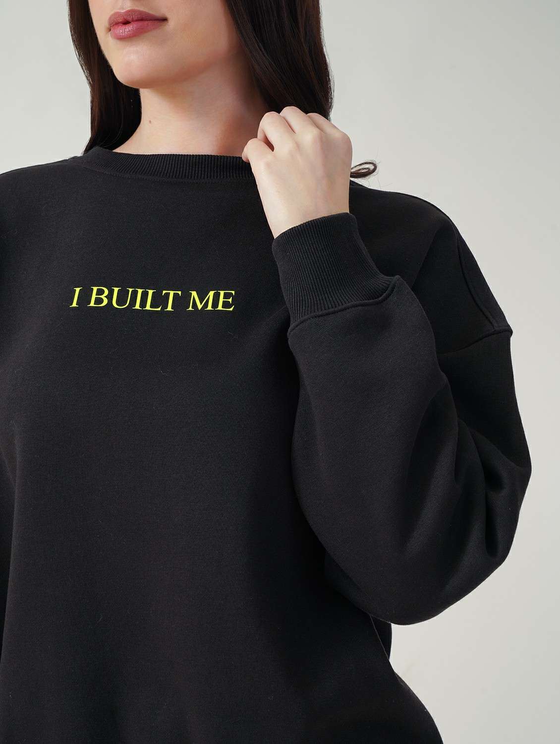 women long sleeve oversized sweatshirt - 21764149 -  Standard Image - 4
