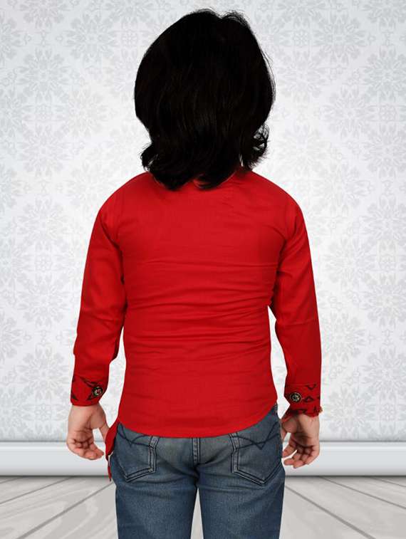 boys printed long sleeves shirt - 21764180 -  Standard Image - 1
