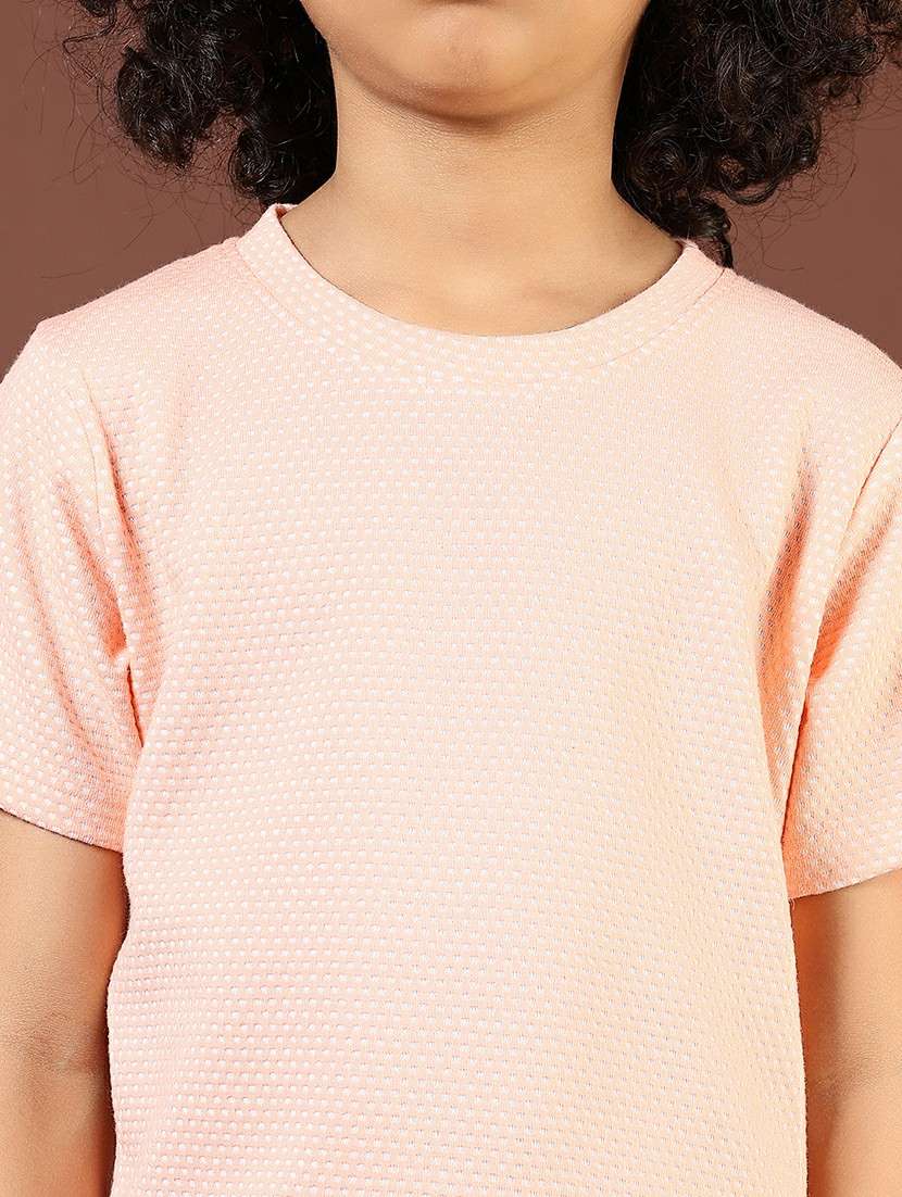 boys solid short sleeve co-ord set - 21764323 - Standard Image - 4