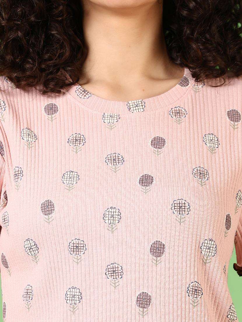 women printed short sleeves t-shirt - 21764621 -  Standard Image - 4