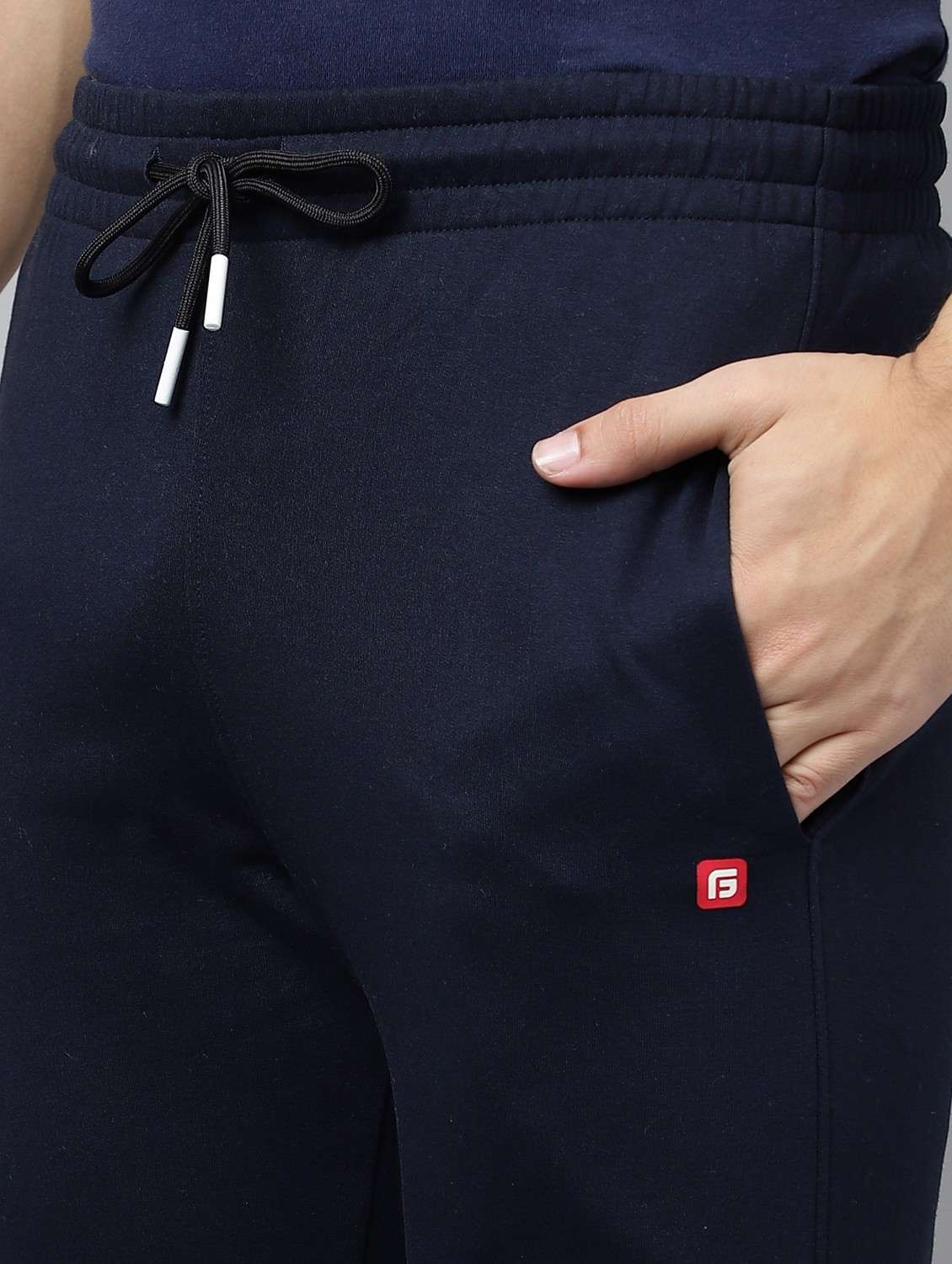 navy blue cotton track suit - 21764998 - Standard Image - 6