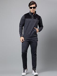 grey cotton track suit - 21764999 - Standard Image - 4