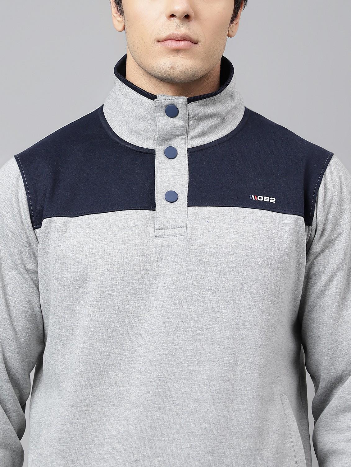 grey melange cotton track suit - 21765000 - Standard Image - 6