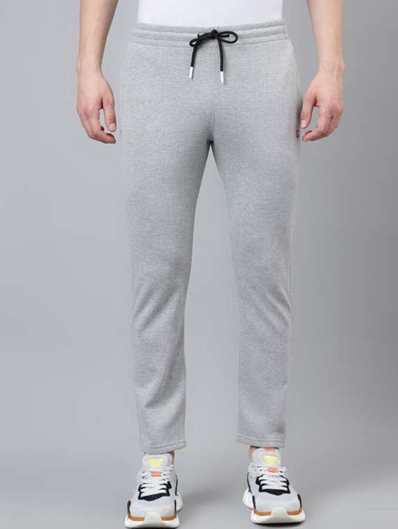 men solid long sleeve full length track suit - 21765012 -  Standard Image - 4