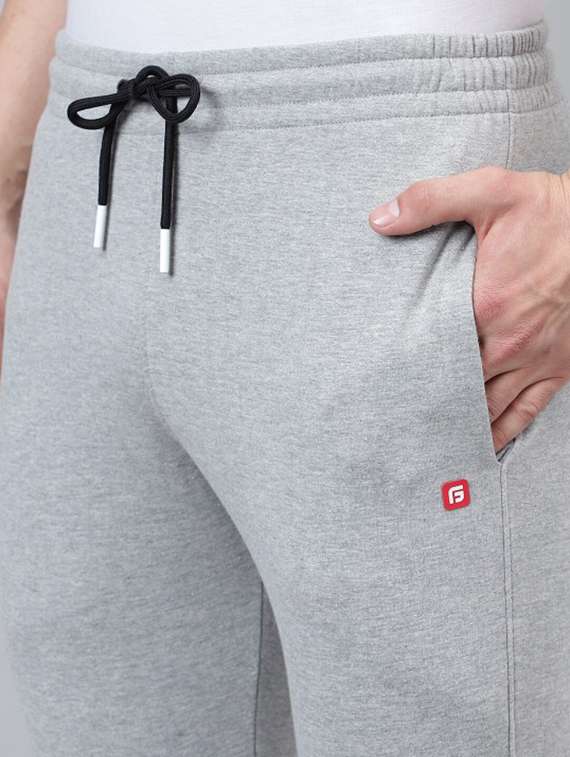 men solid long sleeve full length track suit - 21765012 -  Standard Image - 6