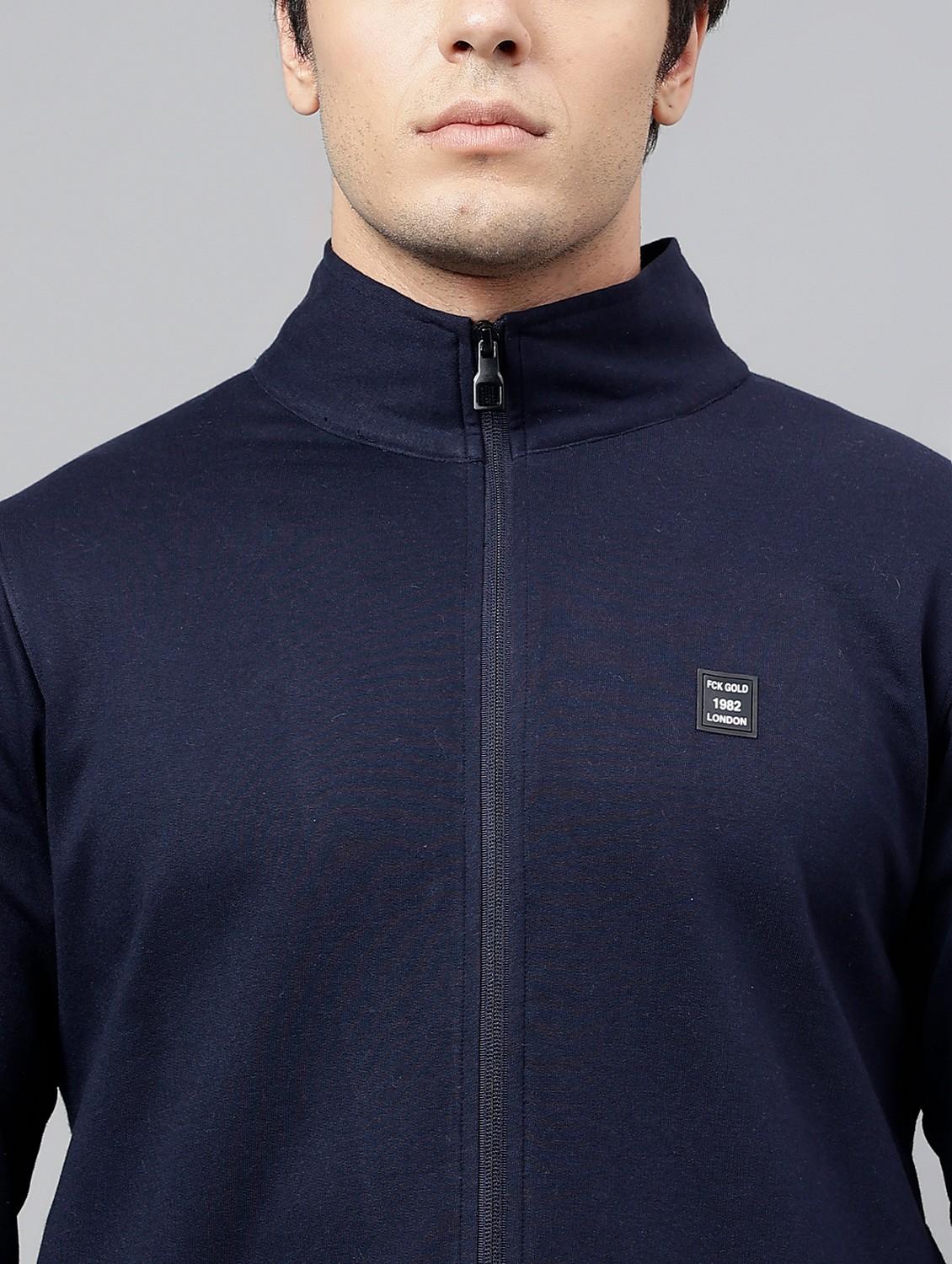 men tapered stand collar full length track suit - 21765014 - Standard Image - 6