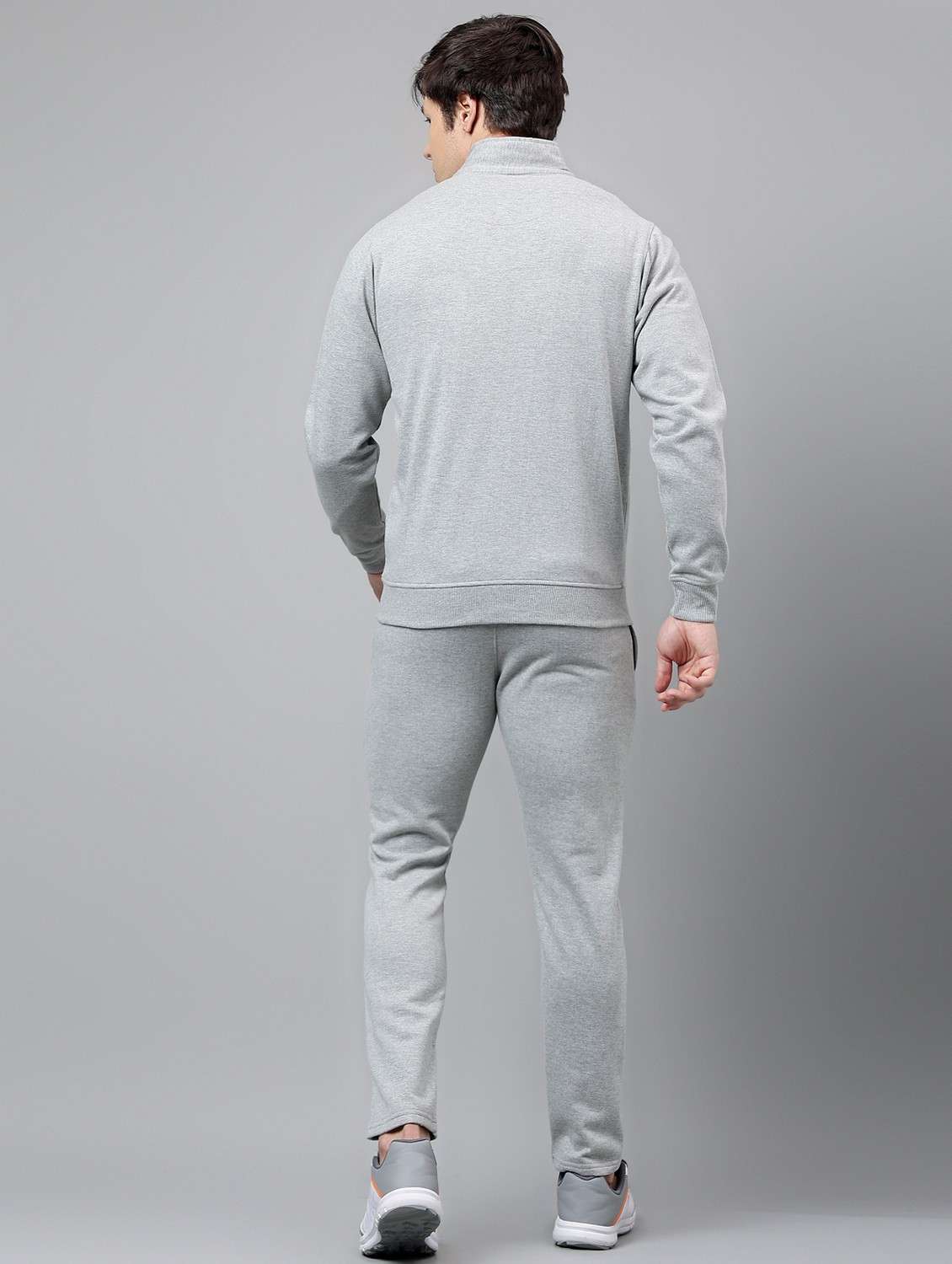 men color blocked full length track suit - 21765020 - Standard Image - 4