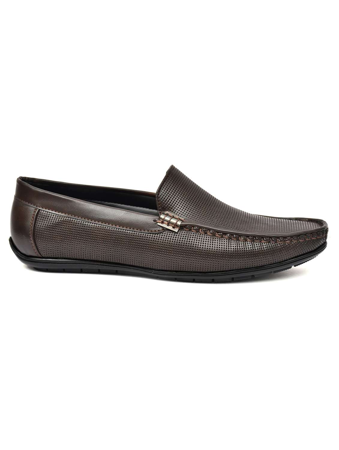 men brown slip on loafer - 21765120 -  Standard Image - 1