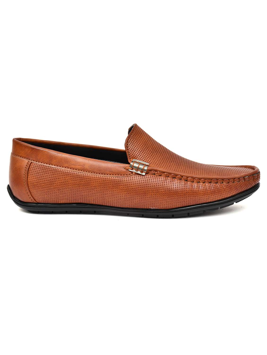 men tan slip on loafer - 21765121 -  Standard Image - 1