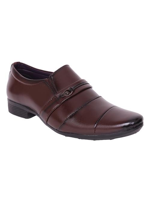 men brown slip on slip on - 21765331 - Standard Image - 0