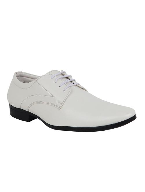 men white lace-up derby - 21765333 -  Standard Image - 0