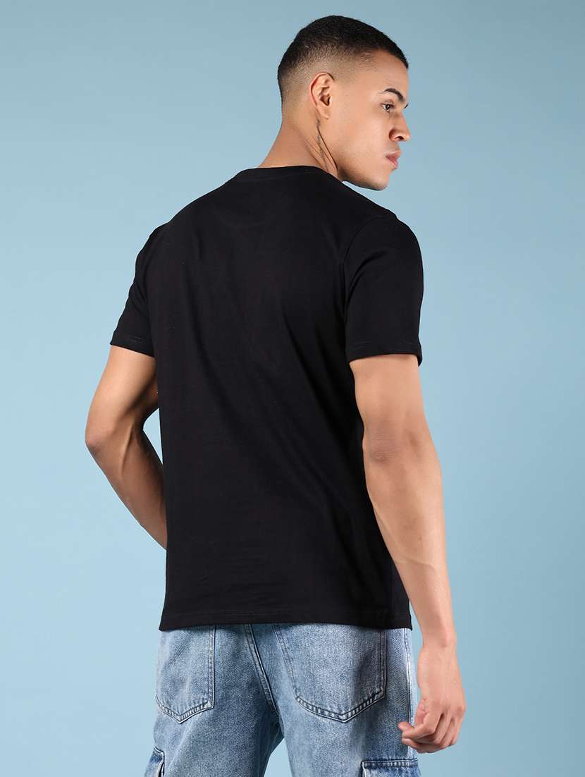men printed short sleeve regular fit t-shirt - 21765351 -  Standard Image - 1