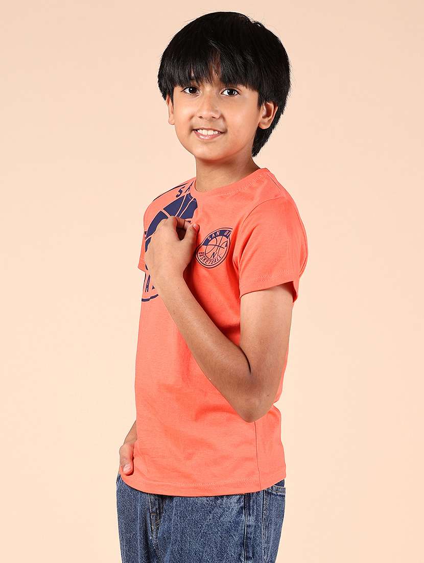 coral cotton tshirt - 21765454 -  Standard Image - 1