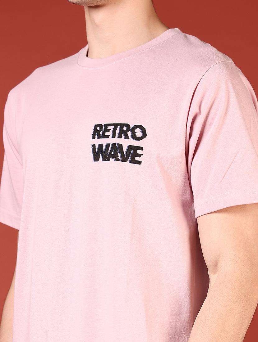 men front & back print round neck regular fit t-shirt - 21765501 -  Standard Image - 4