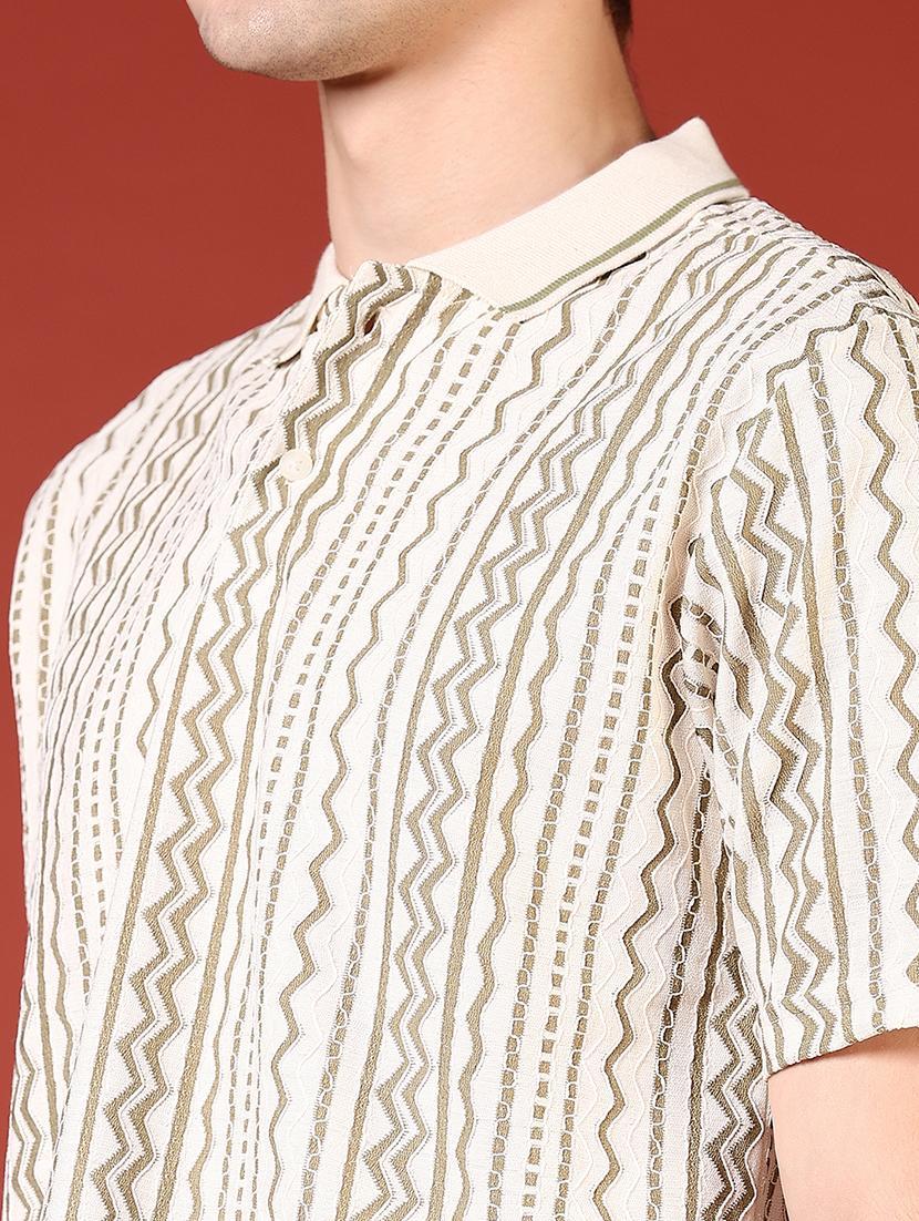 men printed short sleeve regular fit polo shirt - 21765608 - Standard Image - 4