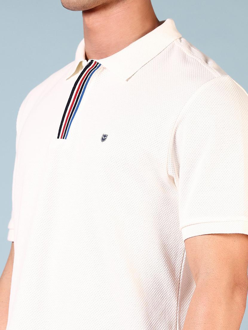 men solid short sleeve regular fit polo t-shirt - 21765612 - Standard Image - 4