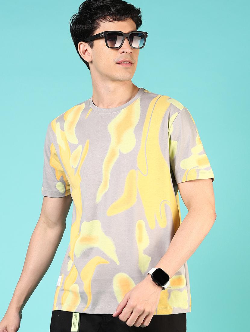 men short sleeves printed t-shirt - 21765649 -  Standard Image - 1