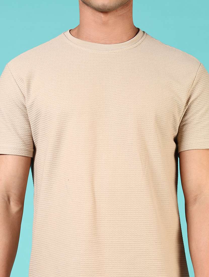 men short sleeves plain t-shirt - 21765654 -  Standard Image - 4