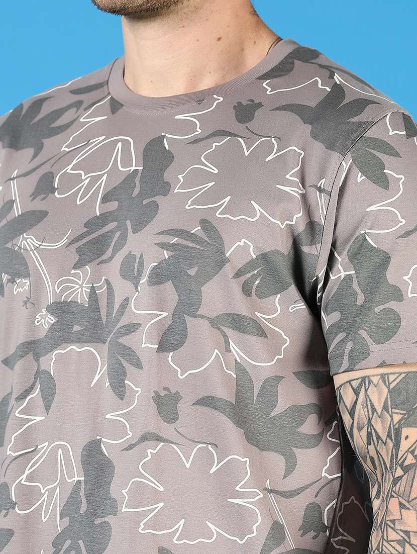 men short sleeves printed t-shirt - 21765656 -  Standard Image - 4