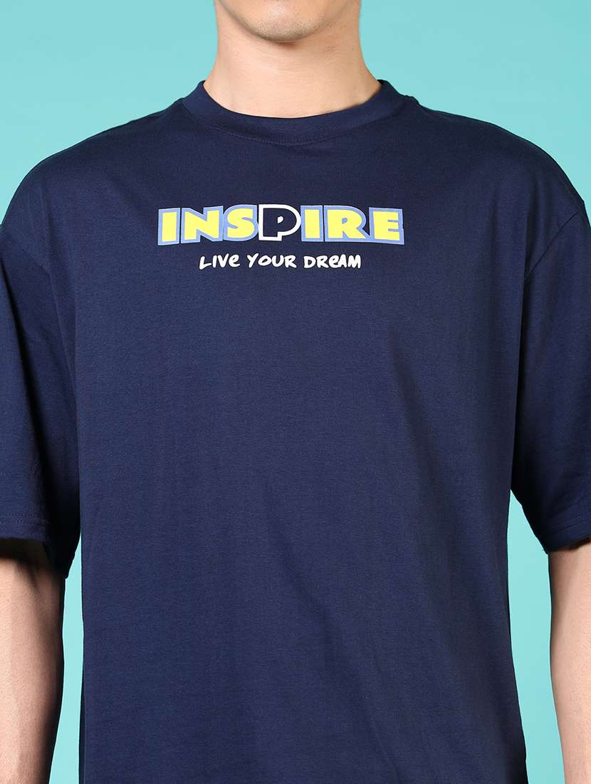 men short sleeves front & back print t-shirt - 21765663 -  Standard Image - 4