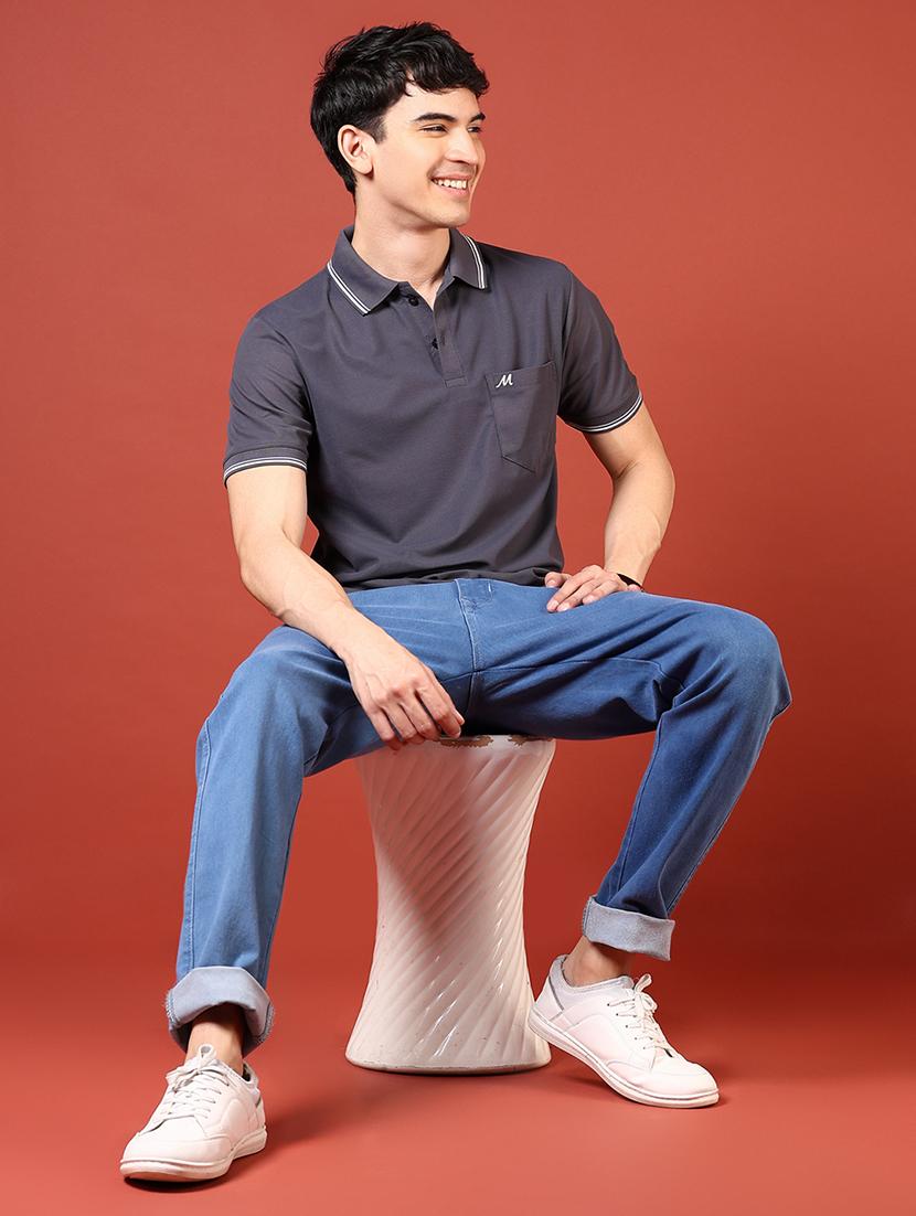 men solid mid rise relaxed fit jean - 21765760 - Standard Image - 4
