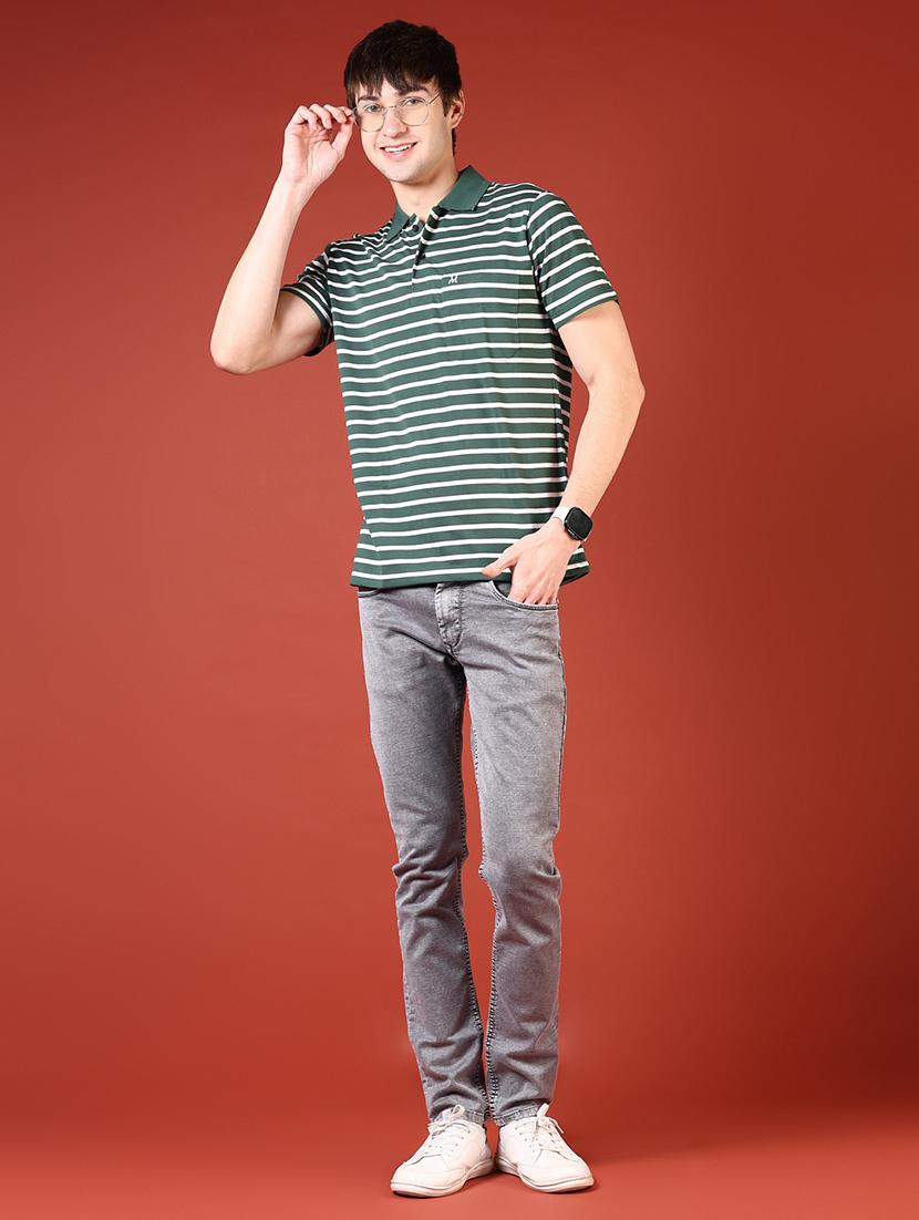 men solid mid rise slim fit jean - 21765766 - Standard Image - 4