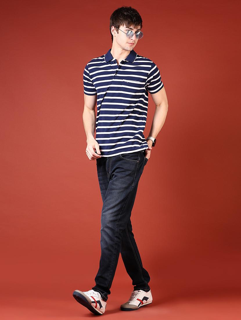 men solid mid rise slim fit jean - 21765776 - Standard Image - 4