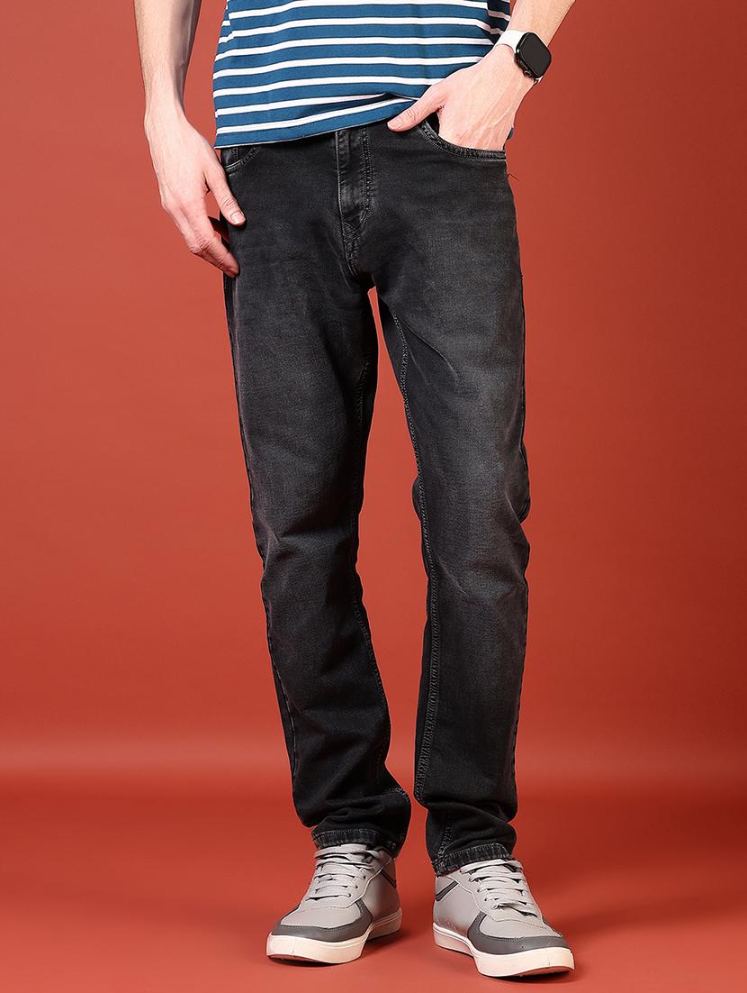 men solid mid rise slim fit jean - 21765784 - Standard Image - 1