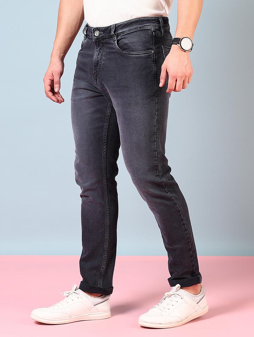 men solid mid rise slim fit jean - 21765786 - Standard Image - 1