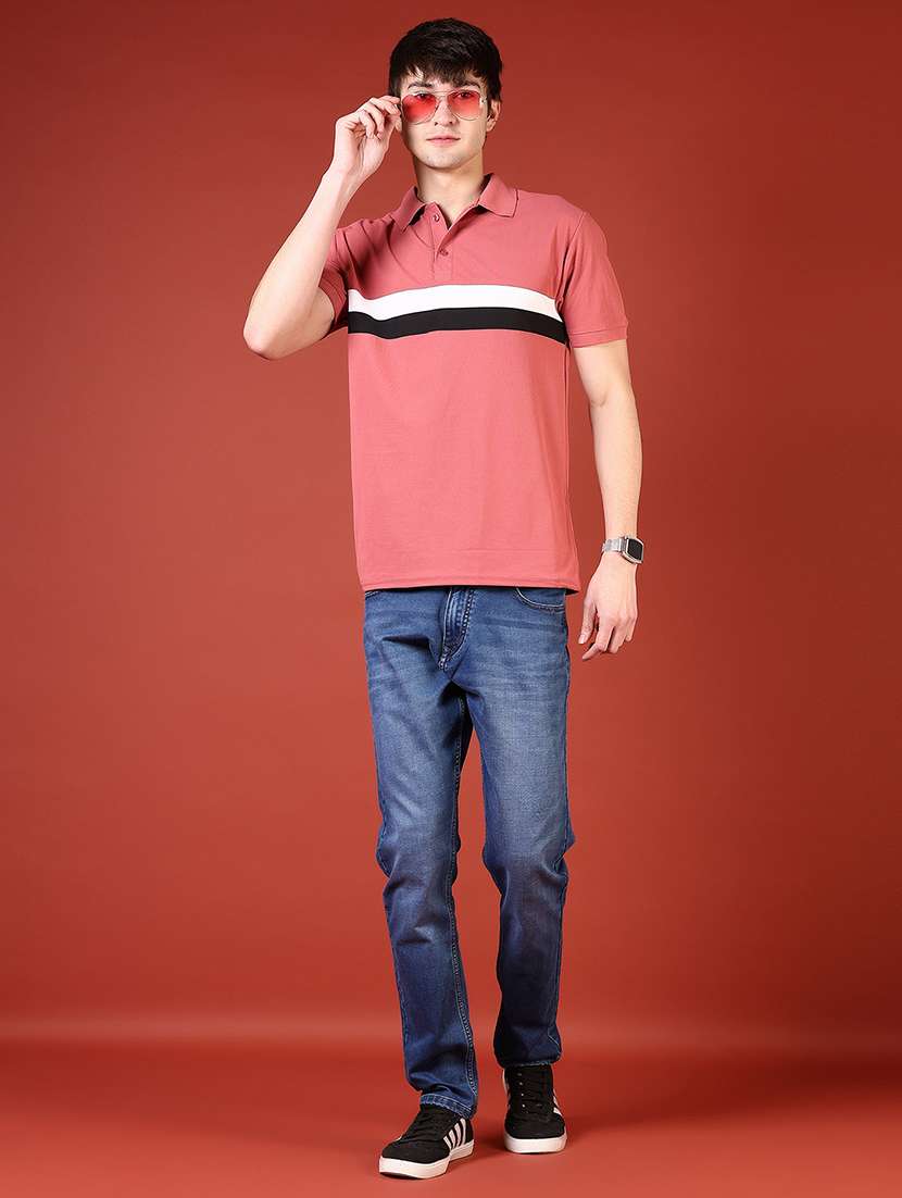 men solid mid rise slim fit jean - 21765803 -  Standard Image - 4