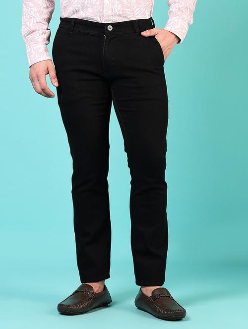 men solid mid rise slim fit jean - 21765817 -  Standard Image - 0