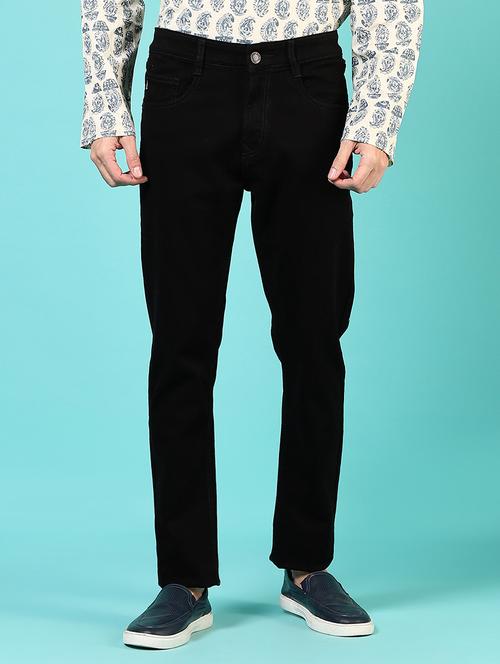 men solid mid rise slim fit jean - 21765821 -  Standard Image - 0