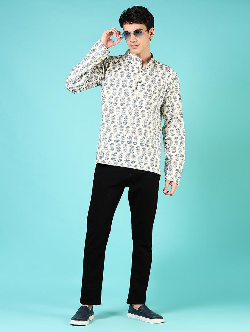 men solid mid rise slim fit jean - 21765821 - Standard Image - 4