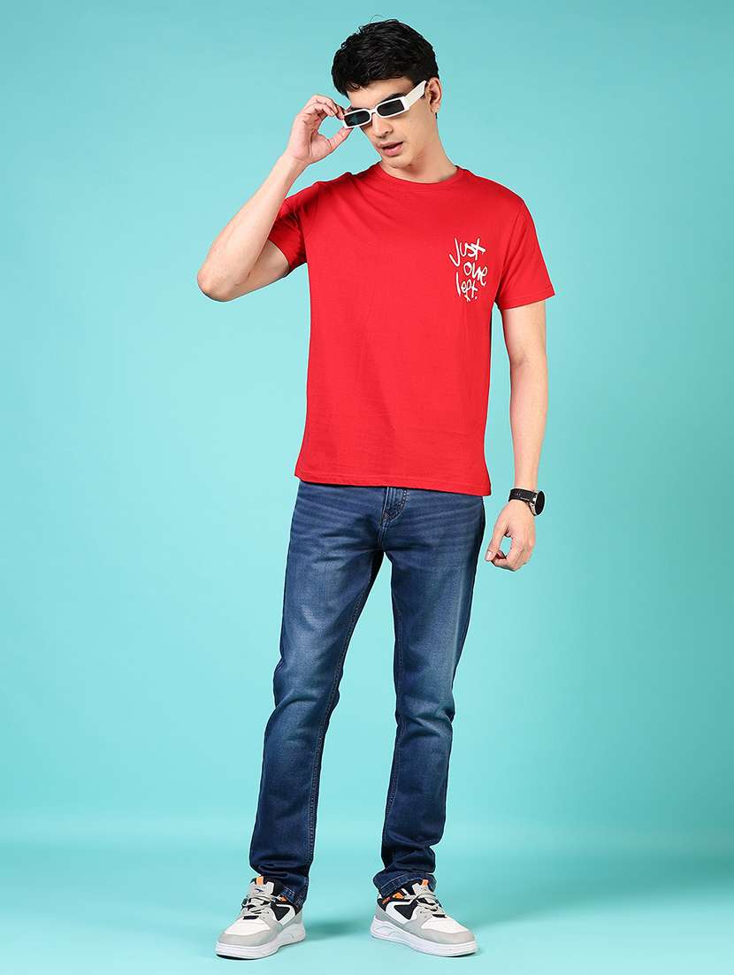 men solid mid rise relaxed fit jean - 21765843 - Standard Image - 4