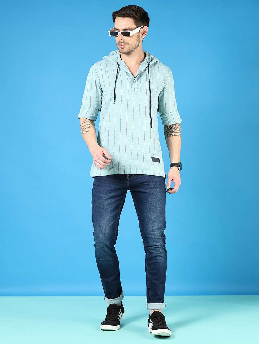 men solid mid rise slim fit jean - 21765858 -  Standard Image - 4