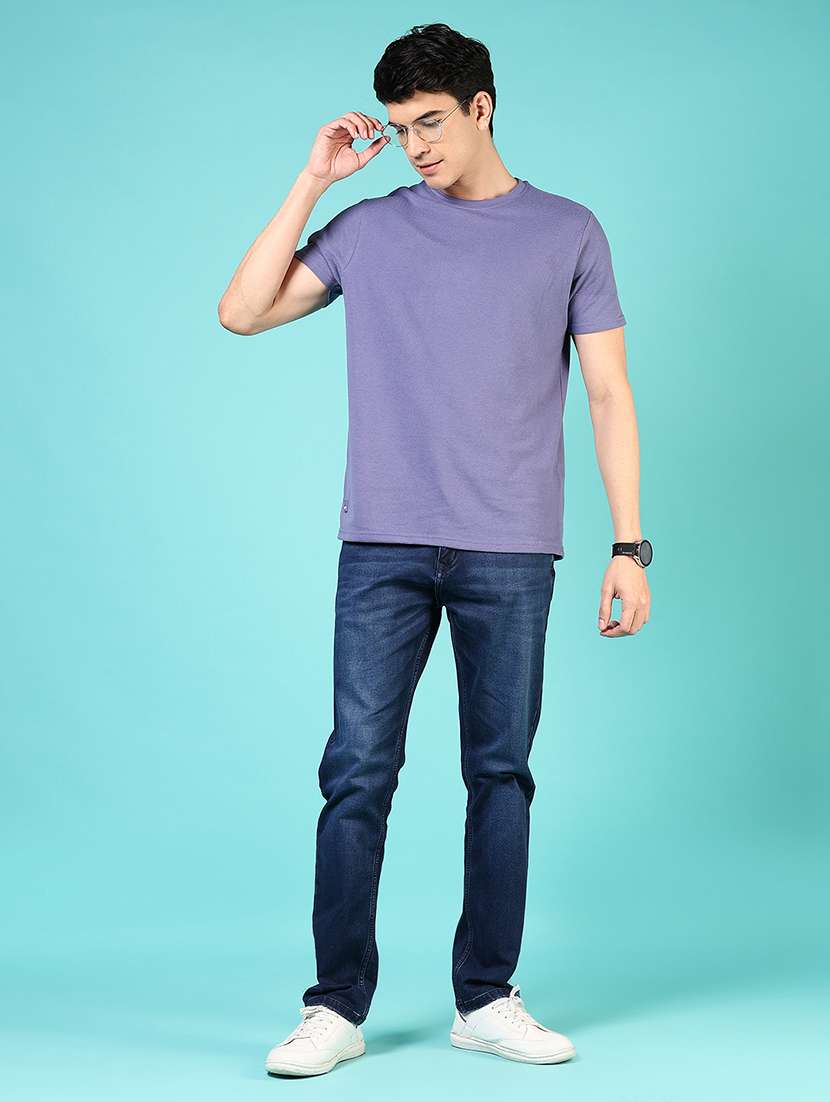 men solid mid rise relaxed fit jean - 21765868 -  Standard Image - 4