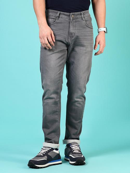 men solid mid rise relaxed fit jean - 21765878 -  Standard Image - 0