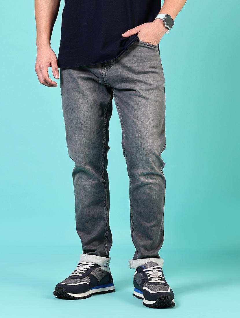 men solid mid rise relaxed fit jean - 21765878 -  Standard Image - 1