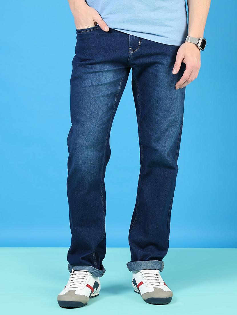 men solid mid rise relaxed fit jean - 21765879 - Standard Image - 1