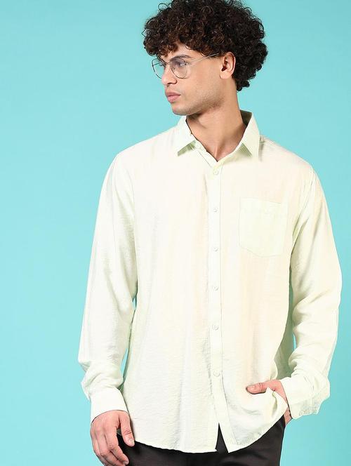 men printed long sleeve regular fit shirt - 21765989 - Standard Image - 0