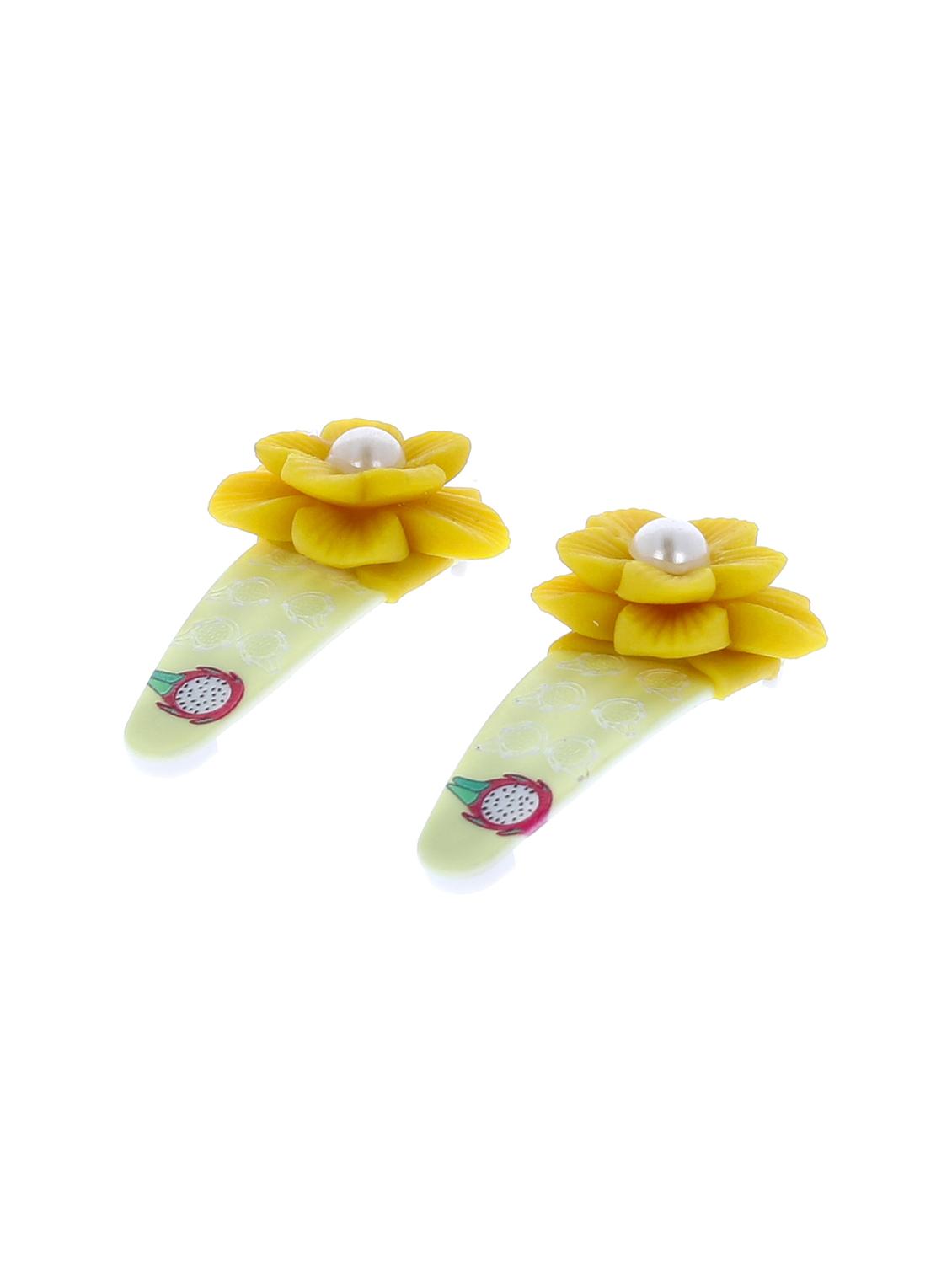 women's porcelain flower hair clips - 21766207 -  Standard Image - 1