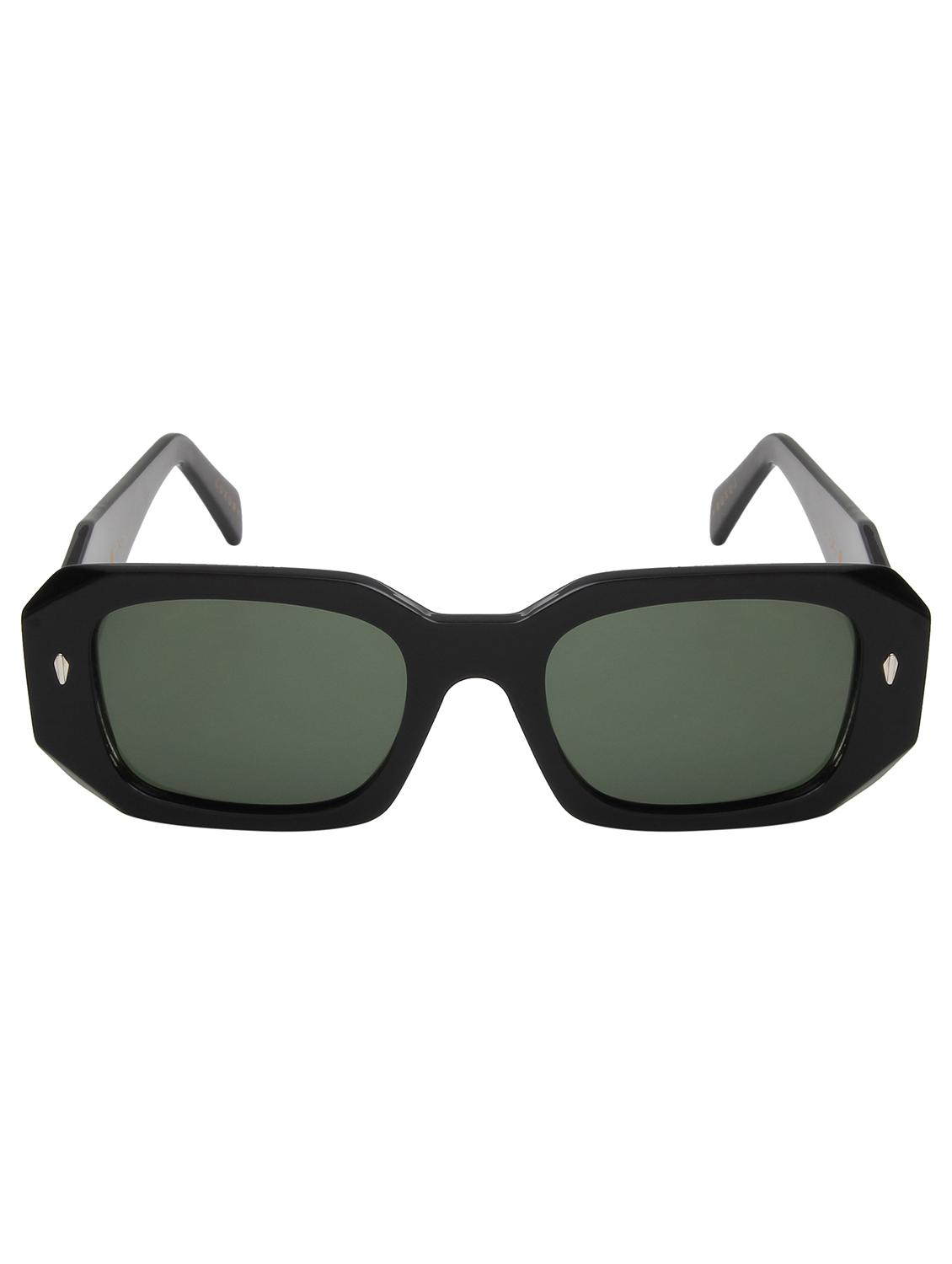 ted smith unisex green premium italian acetate sunglasses with polarized lenses. - 21766331 -  Standard Image - 1
