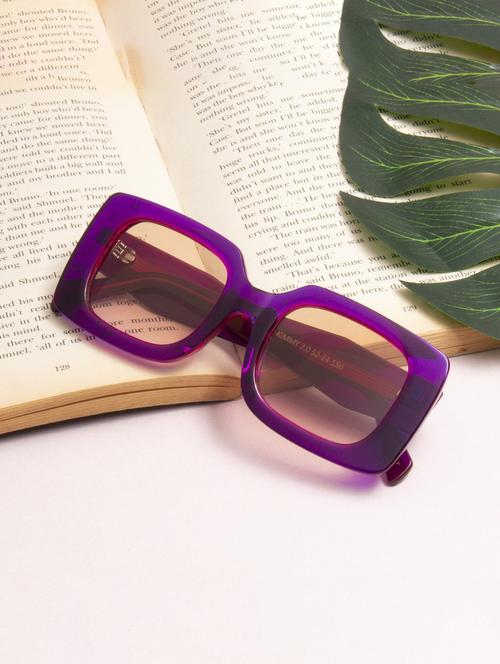 ted smith unisex pink graded premium italian acetate sunglasses with polarized lenses. - 21766339 -  Standard Image - 0